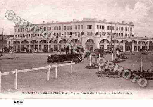Ville de SABLESD\'ORLESPINS Carte postale ancienne